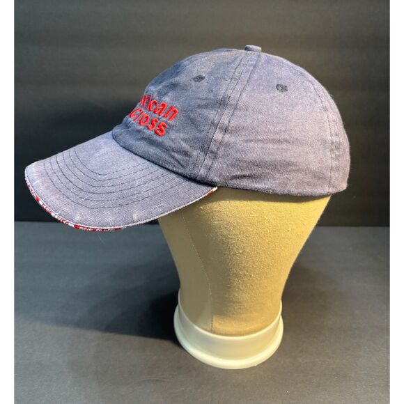 Vintage American Red Cross Strap-Back Hat – “Save Lives • Give Blood” - Picture 3 of 5